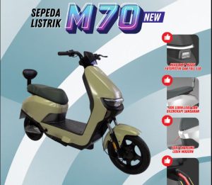 Harga dan Spesifikasi Sepeda Listrik Terbaru  Uwinfly M70