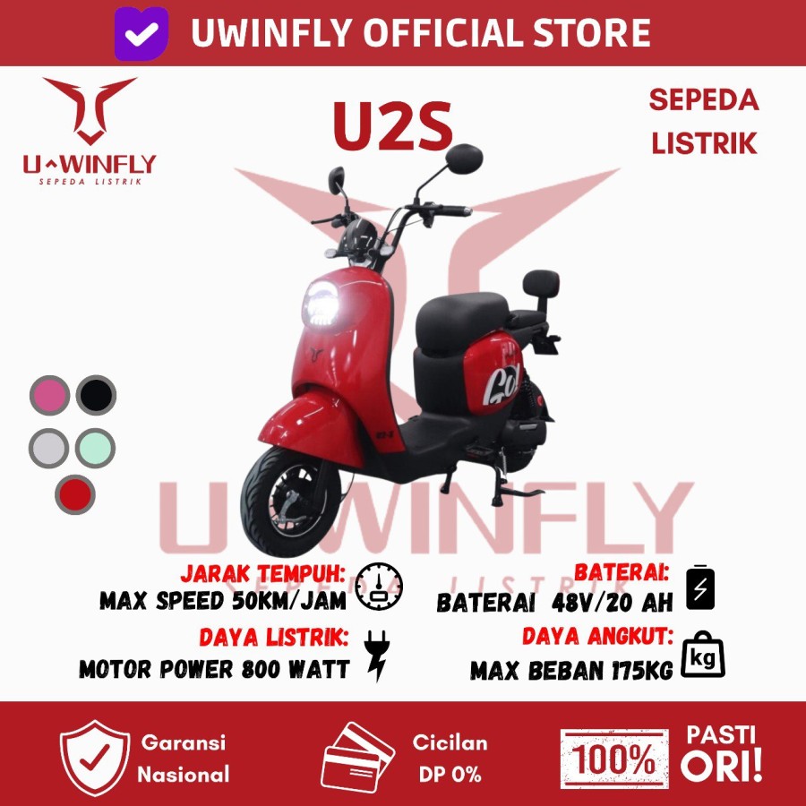 Sepeda Listrik Uwinfly U2S, Ini Harga dan Spesifikasinya