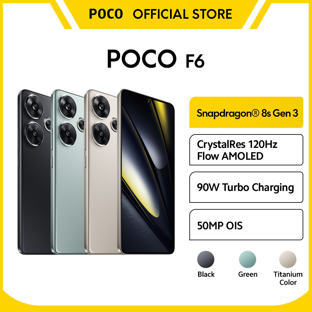 Harga dan Spesifikasi POCO F6 di Indonesia